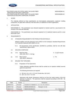 FORD WSB-M4D884-A1
