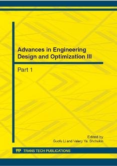 Advances in Engineering Design and Optimization III