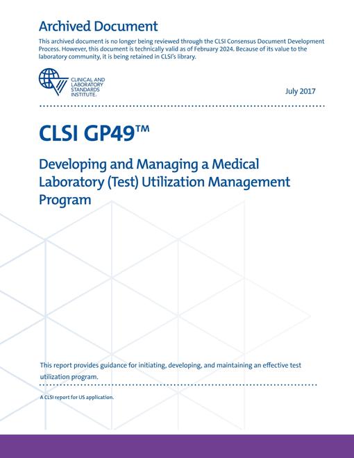 CLSI GP49