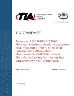 TIA ANSI/TIA-526-28