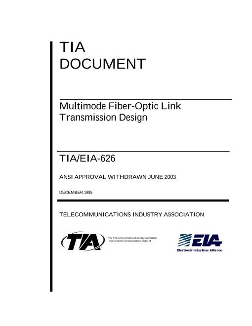 TIA TIA/EIA-626