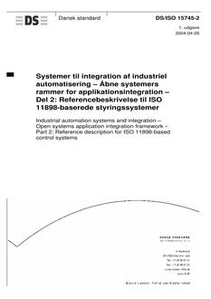 DANSK DS/ISO 15745-2