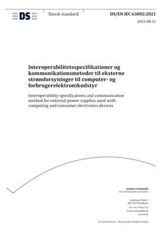 DANSK DS/EN IEC 63002