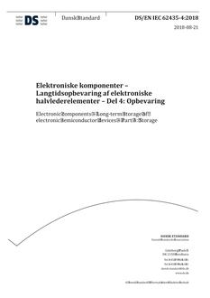 DANSK DS/EN IEC 62435-4