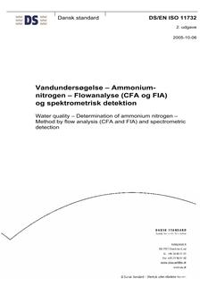 DANSK DS/EN ISO 11732