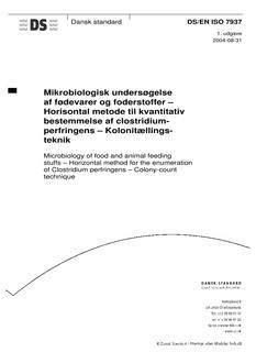 DANSK DS/EN ISO 7937