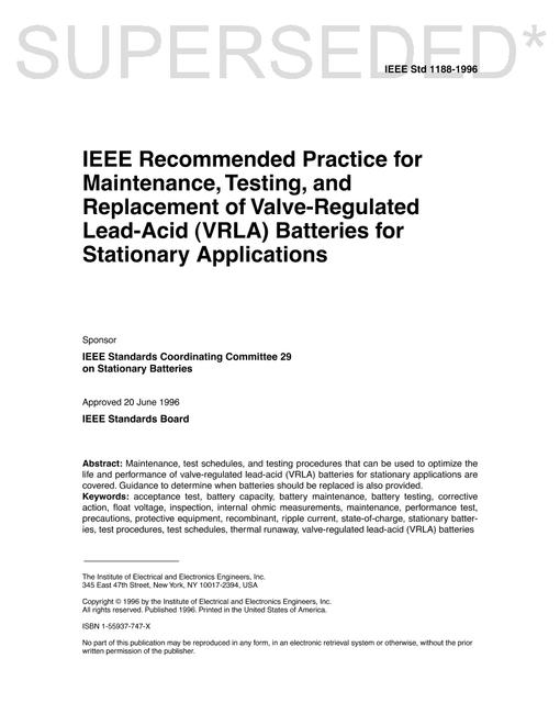 IEEE 1188-1996