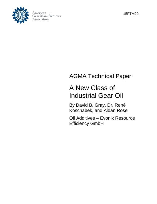 AGMA 15FTM22