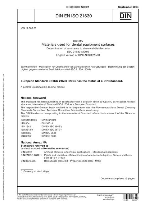 DIN EN ISO 21530