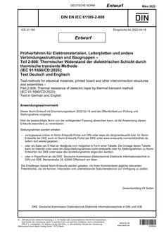 DIN EN IEC 61189-2-808 - DRAFT