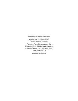 ISA 75.08.05
