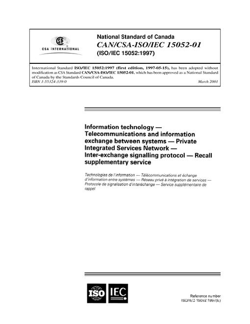 CAN/CSA-ISO/IEC 15052-01