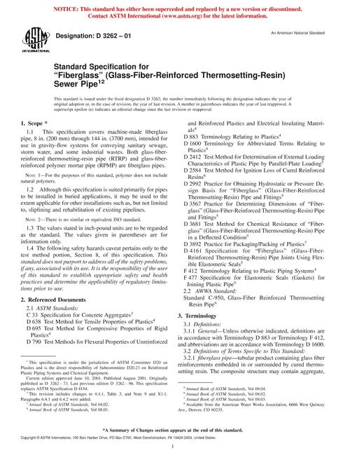 ASTM D3262-01