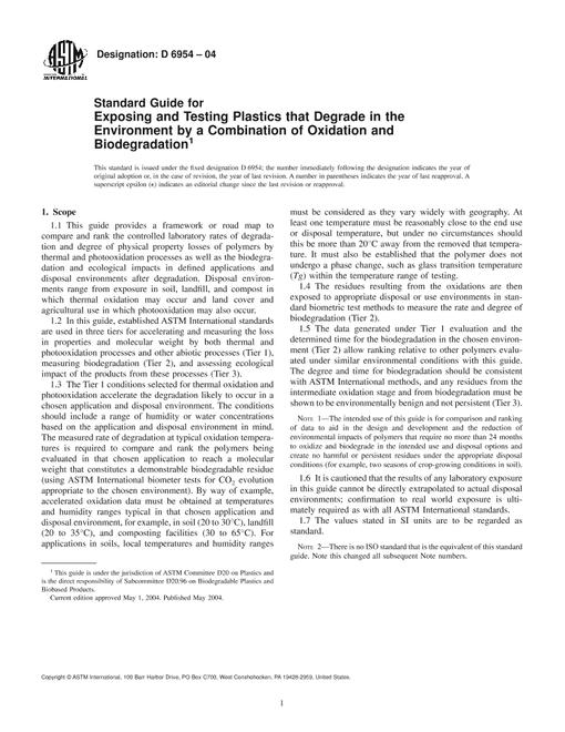 ASTM D6954-04
