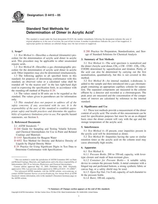 ASTM D4415-05