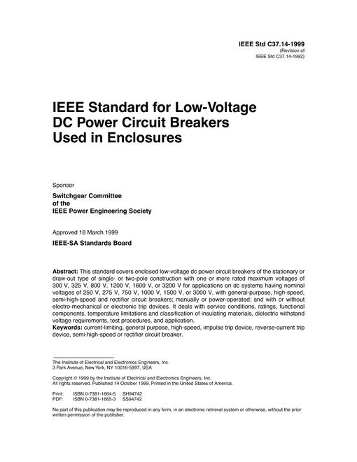IEEE C37.14-1999