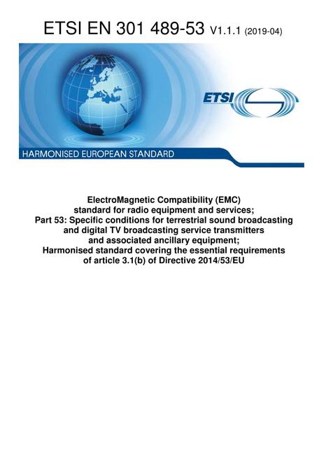 ETSI EN 301 489-53
