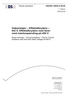 DANSK DS/ISO 10924-5