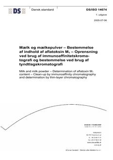 DANSK DS/ISO 14674