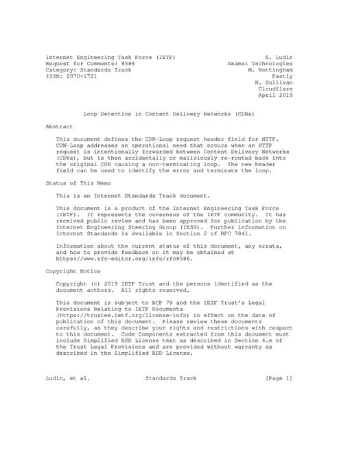IETF RFC 8586