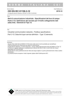 CEI EN IEC 61158-3-12