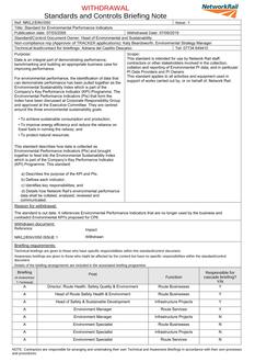 NR NR/L2/ENV/050 ISSUE 1
