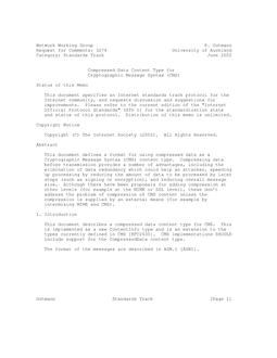 IETF RFC 3274