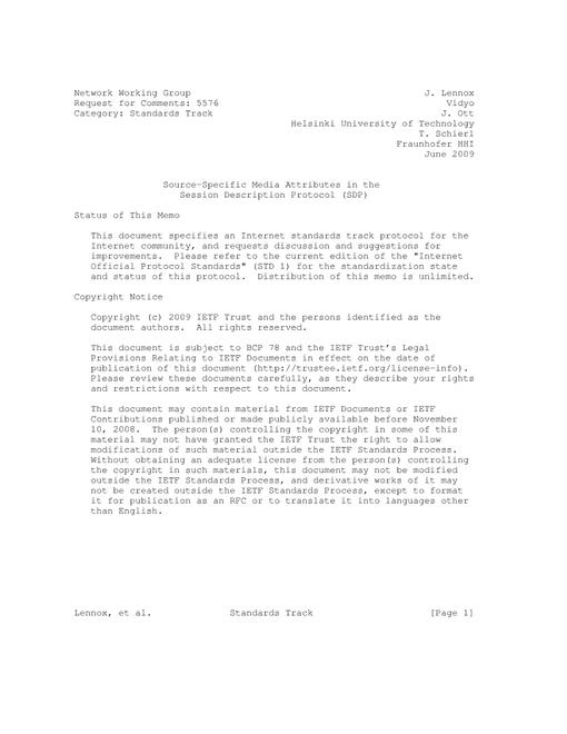 IETF RFC 5576