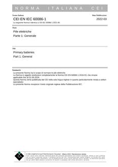CEI EN IEC 60086-1