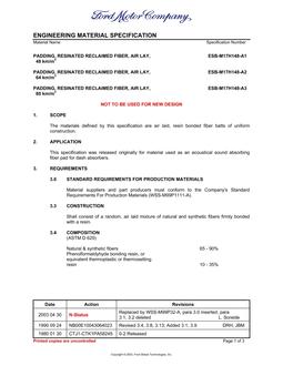 FORD ESB-M17H148-A1