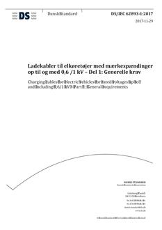 DANSK DS/IEC 62893-1