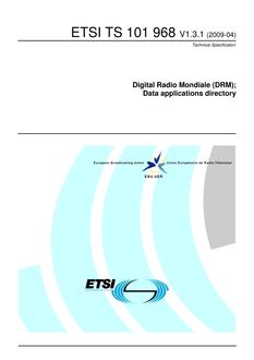 ETSI TS 101 968