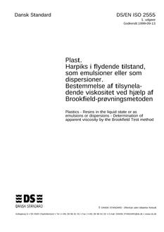 DANSK DS/EN ISO 2555