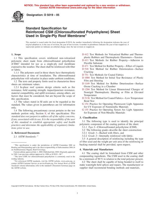 ASTM D5019-05