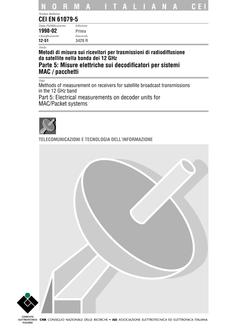 CEI EN 61079-5