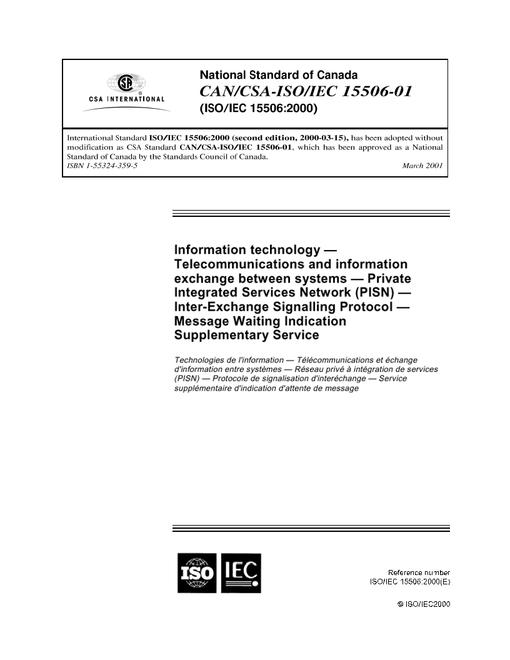 CAN/CSA-ISO/IEC 15506-01