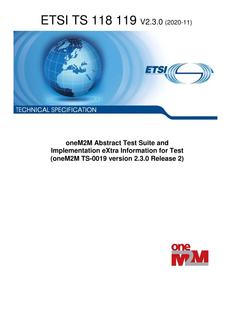 ETSI TS 118 119
