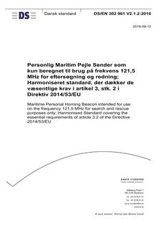 DANSK DS/EN 302 961 V2.1.2