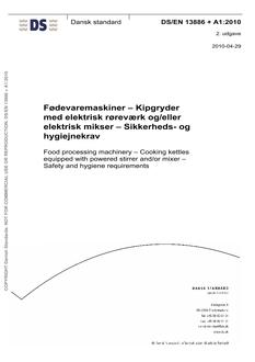 DANSK DS/EN 13886 + A1
