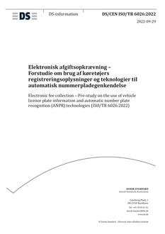 DANSK DS/CEN ISO/TR 6026