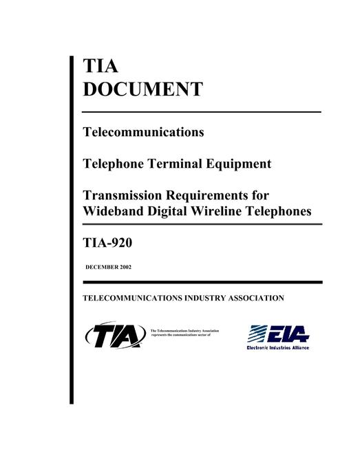 TIA TIA-920