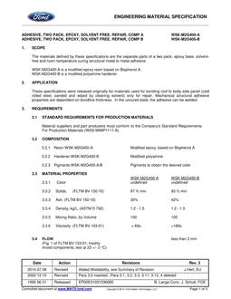 FORD WSK-M2G400-A