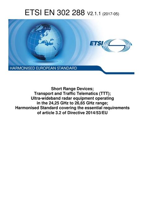 ETSI EN 302 288