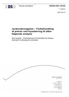 DANSK DS/EN ISO 16720