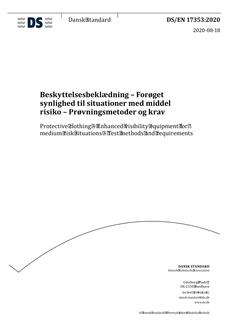 DANSK DS/EN 17353