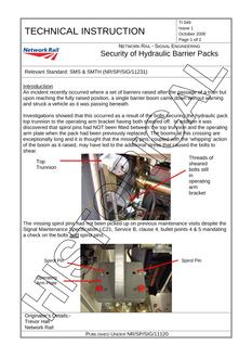 NR TI 049 ISSUE 1