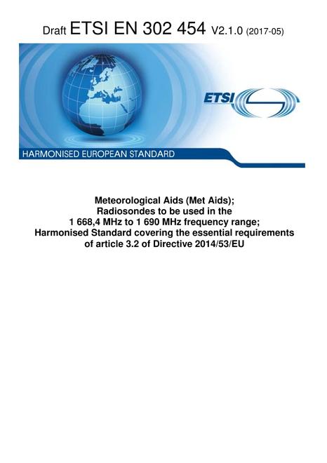 ETSI EN 302 454
