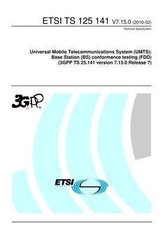 ETSI TS 125 141