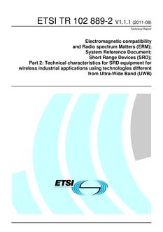 ETSI TR 102 889-2