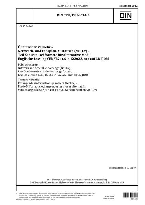 DIN CEN/TS 16614-5